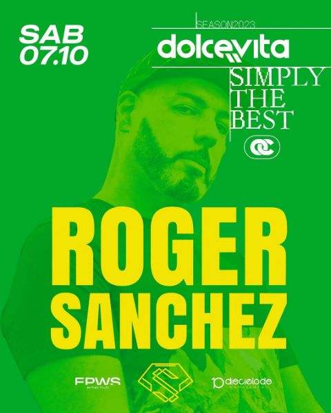 SS 23: ROGER SANCHEZ - new date